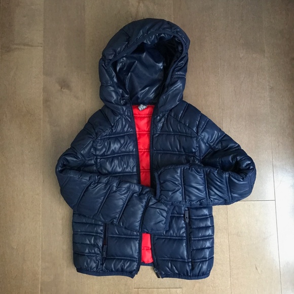 girls lightweight puffer coat